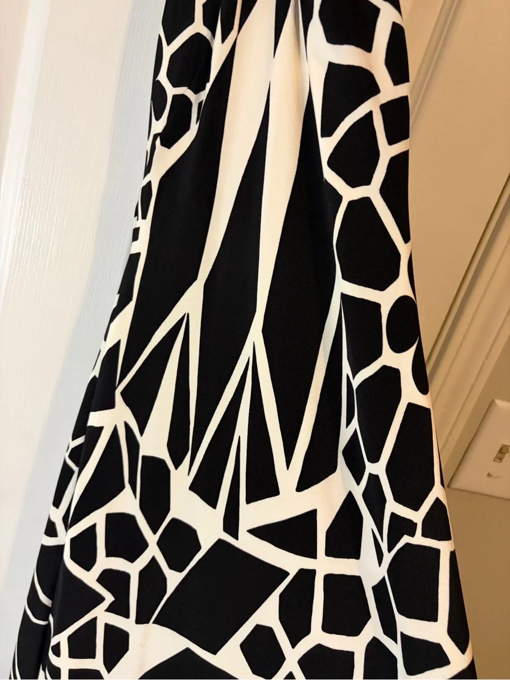 Black and White Geometric Home Accent Throw - Brand